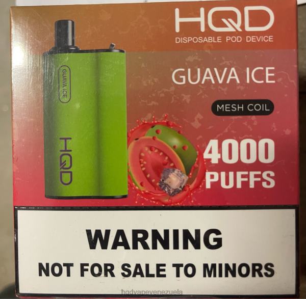 HQD Tech Reviews - HQD BOX 4000 bocanadas 8X2LD109 hielo de guayaba