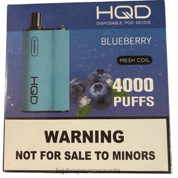 HQD Vape Maracaibo - HQD BOX 4000 bocanadas 8X2LD84 arándano