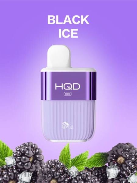 HQD Vape Caracas - HQD HOT 5000 bocanadas 8X2LD62 hielo negro