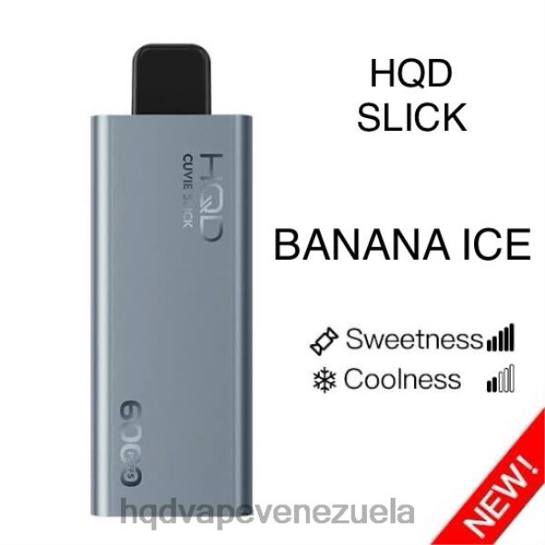 hielo de plátano resbaladizo