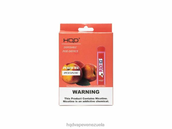 HQD Disposable Vape - HQD CUVIE desechable 8X2LD280 hielo de durazno