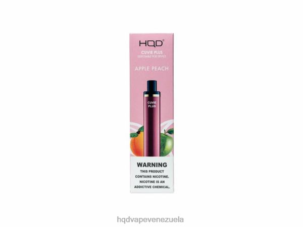 HQD Sale - HQD CUVIE PLUS vaporizador desechable 8X2LD127 durazno manzana
