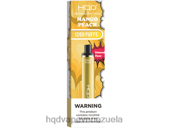 HQD Sale - HQD CUVIE PLUS vaporizador desechable 8X2LD217 durazno mango