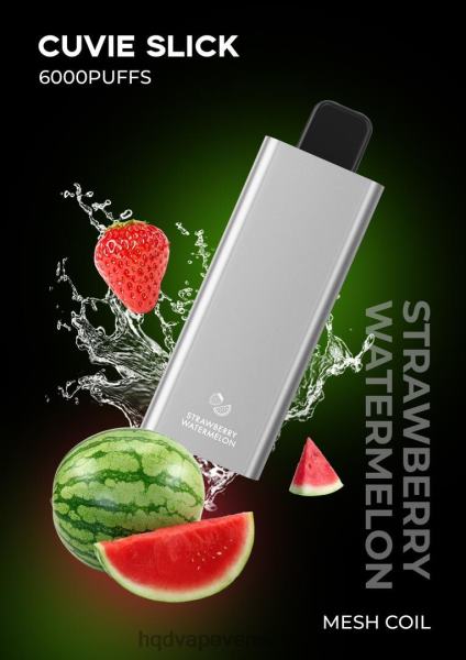 HQD Sale - HQD CUVIE SLICK 6000 bocanadas 8X2LD37 sandía fresa resbaladiza