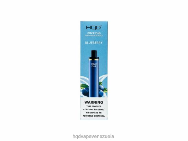 HQD Tech Reviews - HQD CUVIE PLUS vaporizador desechable 8X2LD139 arándano