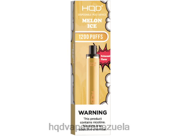 HQD Tech Reviews - HQD CUVIE PLUS vaporizador desechable 8X2LD219 hielo de melón