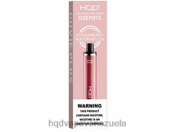 HQD Vape Caracas - HQD CUVIE PLUS vaporizador desechable 8X2LD262 sandia fresa