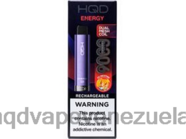 HQD Vape Maracaibo - HQD CUVIE PLUS 2.0 desechable 8X2LD164 energía