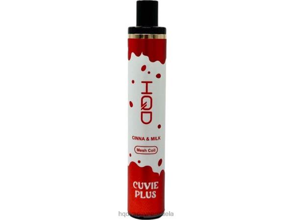 HQD Vape Maracaibo - HQD CUVIE PLUS desechable 8X2LD154 cina y leche
