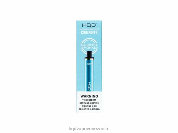HQD Vape Maracaibo - HQD CUVIE PLUS vaporizador desechable 8X2LD144 Limonada de arándanos