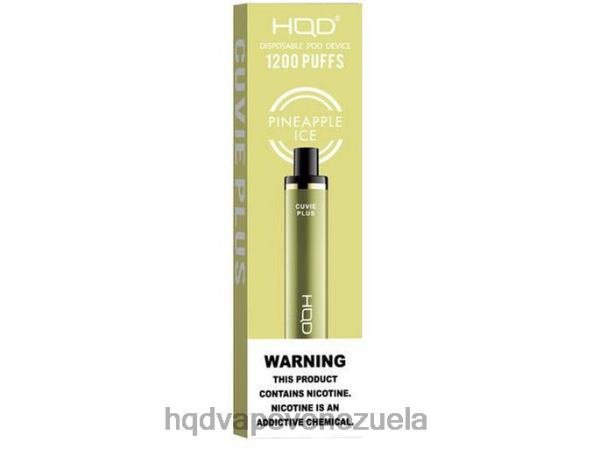 HQD Vape Maracaibo - HQD CUVIE PLUS vaporizador desechable 8X2LD234 hielo de piña