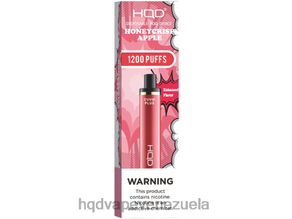 HQD Vape Precio - HQD CUVIE PLUS desechable 8X2LD175 manzana crujiente con miel