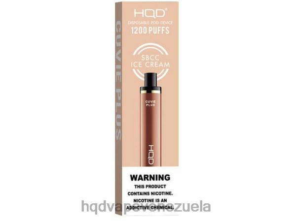 HQD Vape Review - HQD CUVIE PLUS vaporizador desechable 8X2LD248 helado sbc
