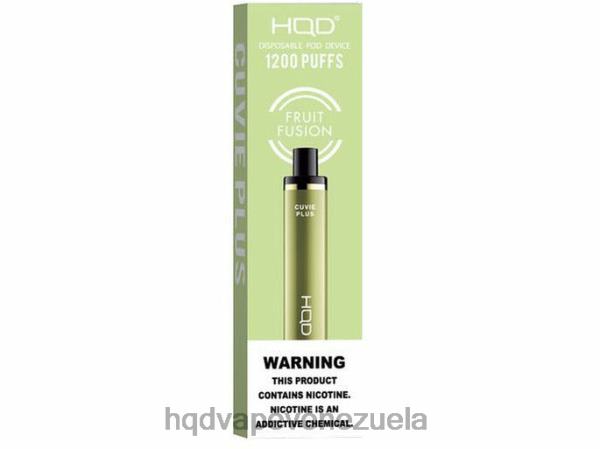 HQD Vape Sabores - HQD CUVIE PLUS vaporizador desechable 8X2LD166 fusión de frutas