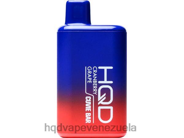HQD Vape Venezuela - HQD CUVIE BAR desechable 8X2LD161 uva de arándano
