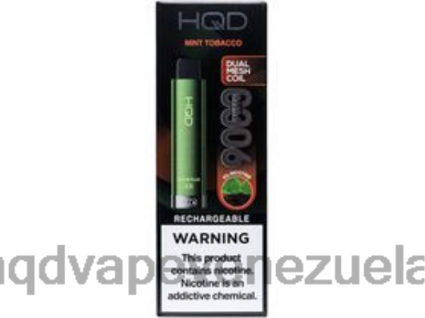 tabaco de menta