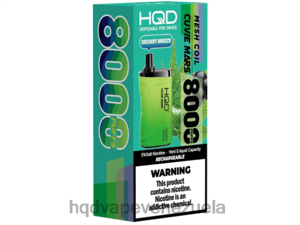HQD Venezuela - HQD CUVIE MARS desechable 8X2LD163 brisa de postre