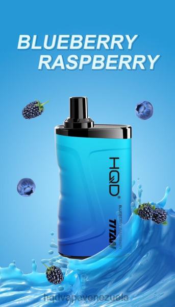 HQD Disposable Vape - HQD TITAN 7000 bocanadas 8X2LD10 frambuesa arándano
