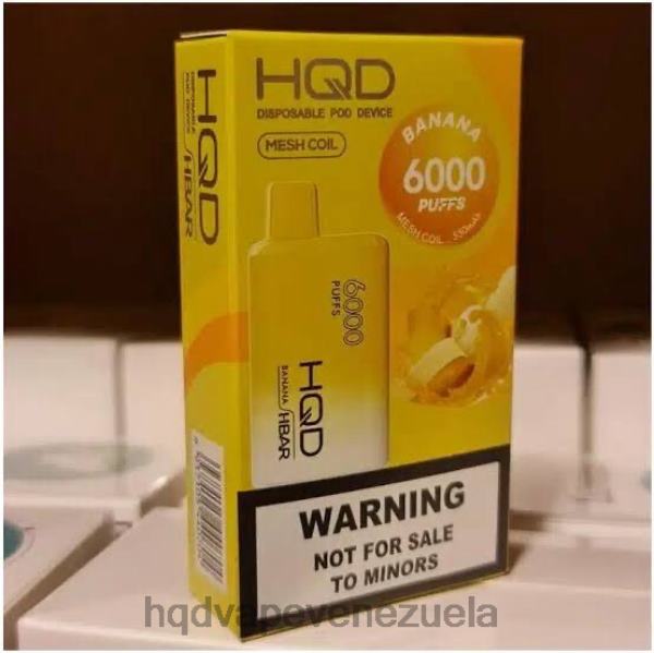 HQD Sale - HQD HBAR 6000 bocanadas 8X2LD47 banana