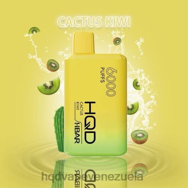 HQD Vape Precio - HQD HBAR 6000 bocanadas 8X2LD45 kiwi cactus