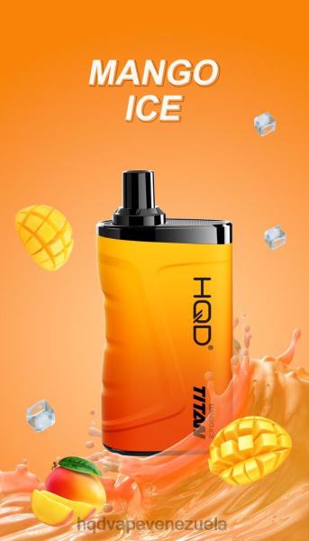 HQD Vape Venezuela - HQD TITAN 7000 bocanadas 8X2LD11 hielo de mango