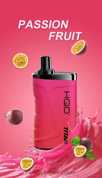 HQD Vape Venezuela - HQD TITAN 7000 bocanadas 8X2LD1 maracuyá