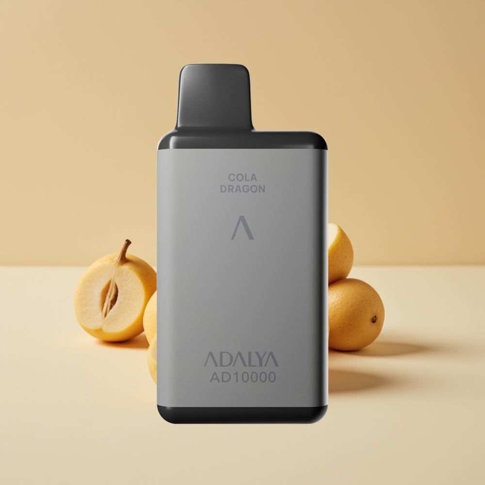 Adalya AD 10000 Puffs Punto de Menta Gris Espacial