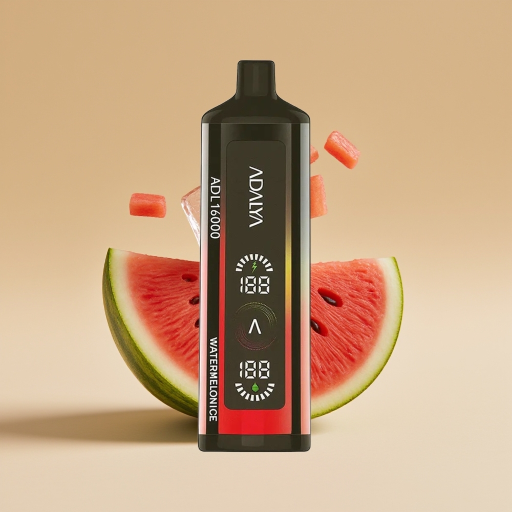 Adalya ADL 16000 PRO Puffs Sandía Helada Pantalla Digital