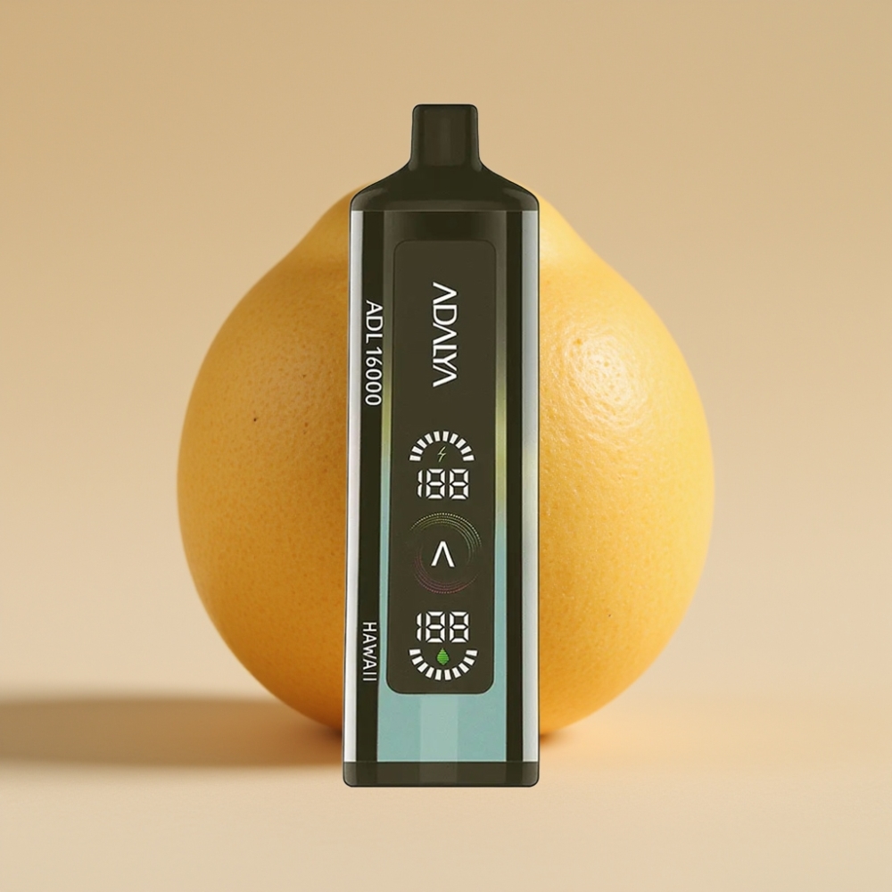 Adalya ADL 16000 PRO Puffs Vape Diseño Tubo de Acero y Sabor Hawái