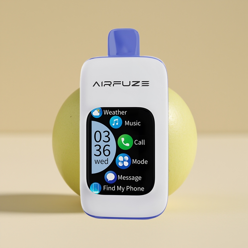 AirFuze Smart 30000 Puffs Menta de Miami Pantalla Táctil