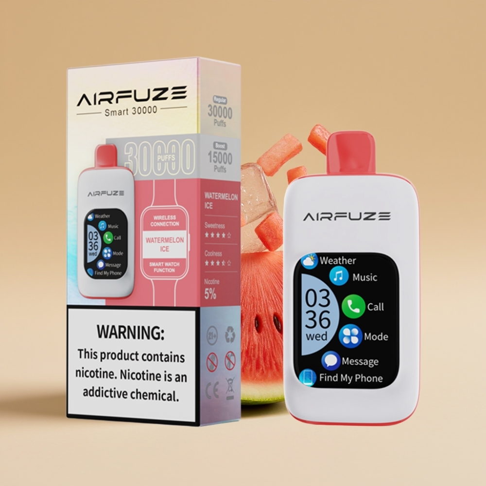 AirFuze Smart 30000 Puffs Sandía Helada TFT Tactil