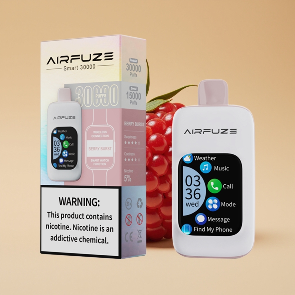 AirFuze Smart 30000 Puffs TFT Berry Burst (Explosión de Bayas)