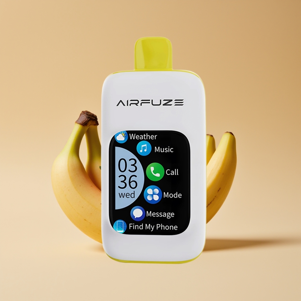 Airfuze Smart Pro 40000 Puffs 20ML Fresa Plátano
