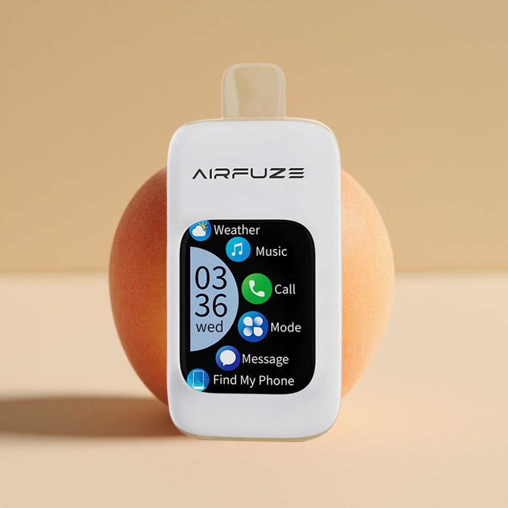 Airfuze Smart Pro 40000 Puffs Durazno Jugoso Pantalla Táctil
