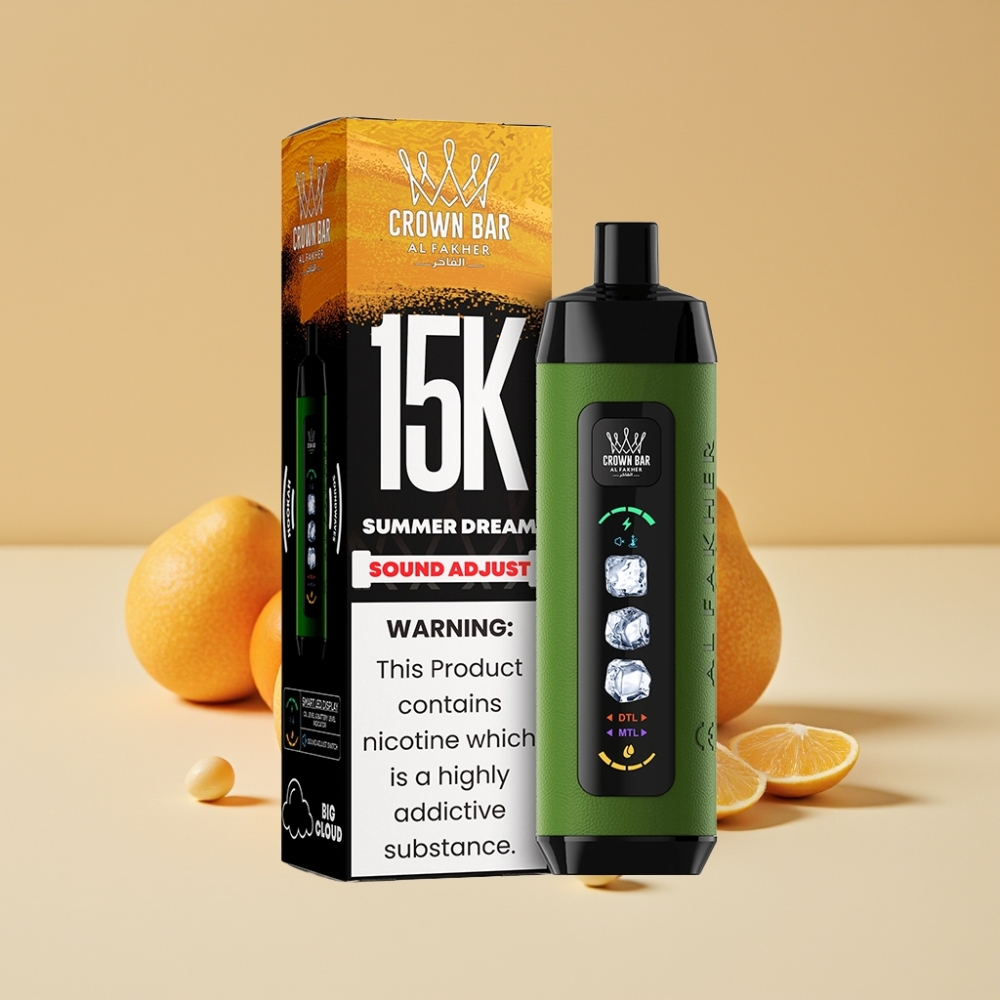 Al Fakher 15k Ajuste de Nubes Desechable 15000 Puffs 22ml Sueño de Verano