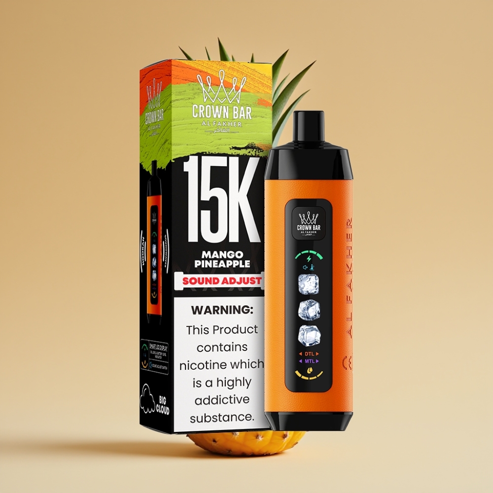 Al Fakher 15k Nube Ajustable Hielo 15000 Bocanadas Mango Piña