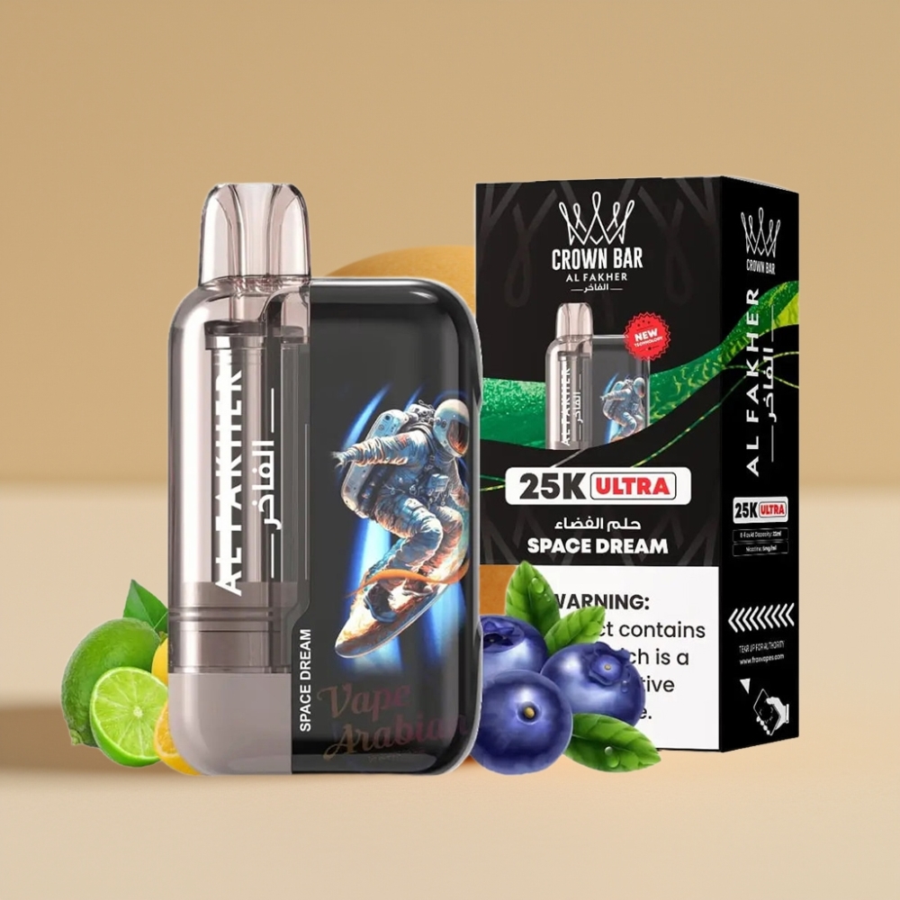 Al Fakher Crown Bar Ultra 25K Sueño Espacial 22ml