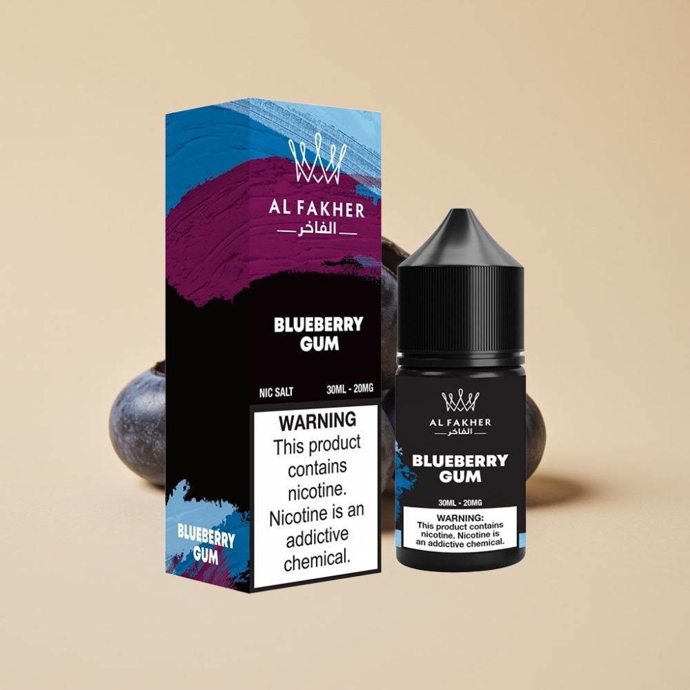 AL Fakher Nic Sal E-Líquido Chicle Arándano 20MG 30ml
