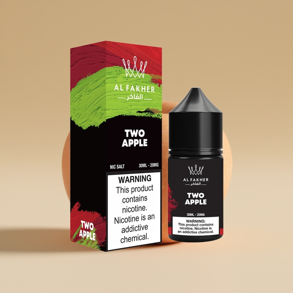 AL Fakher Nicotine Salt Puffs 30ml Dos Manzanas 20MG
