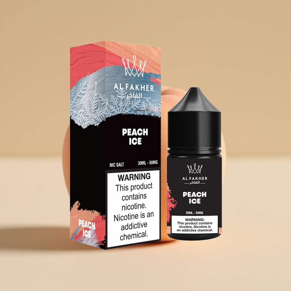 AL Fakher Nicotine Salt Puffs 30ml Melocotón Hielo 50mg