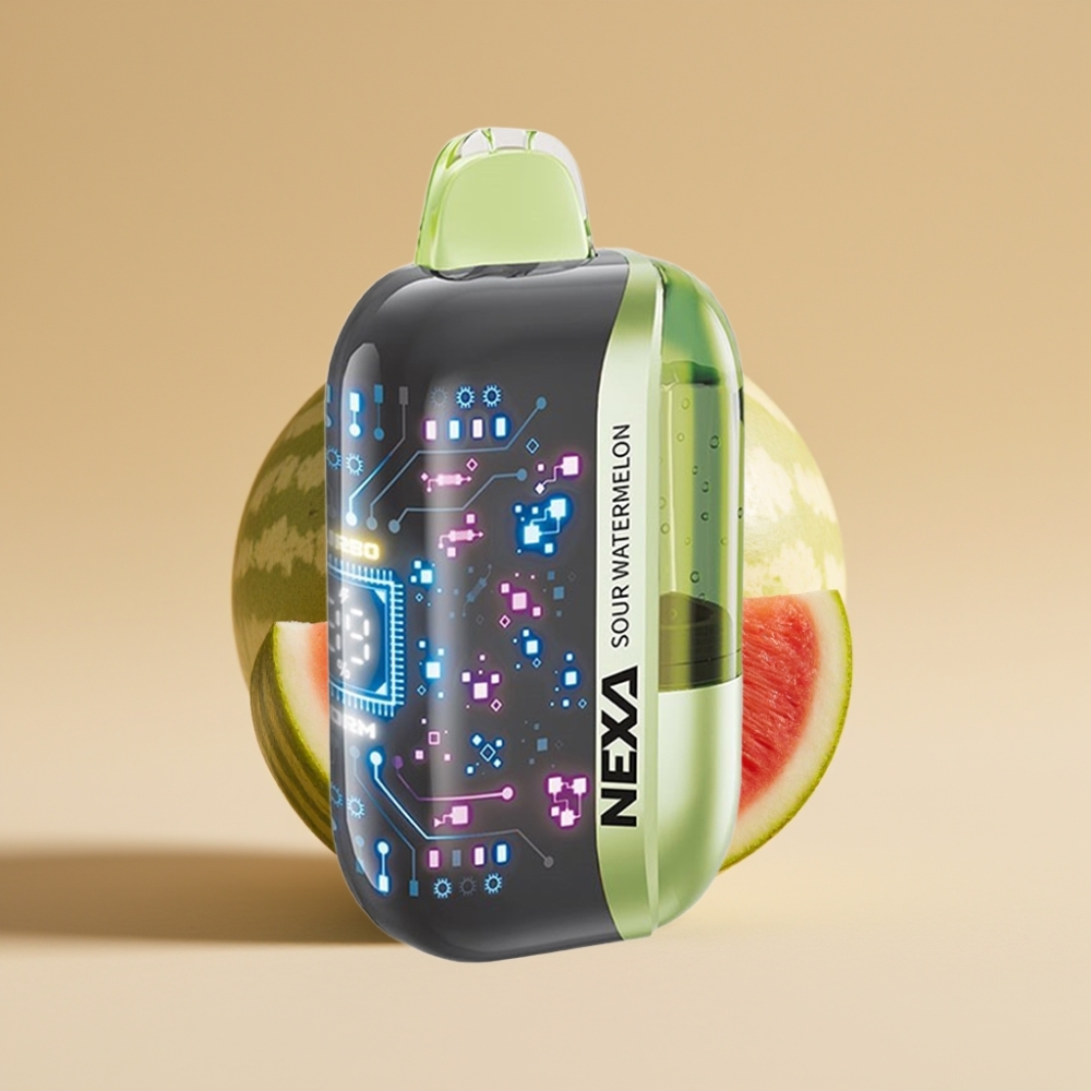 NEXA Ultra 50000 Pufadas Pantalla Curva 3D Sandía Ácida