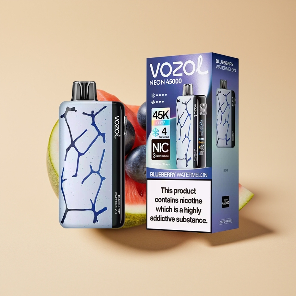Vozol Neon 45K 45000 Puffs 20ml Arándano Sandía Disposable Vape